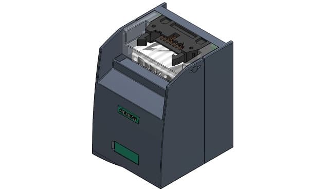 Terminal block TP2 8 channels f. 2 A digital output and 2x6 multiplication terminals Type: Screw terminal without LED - Image 3