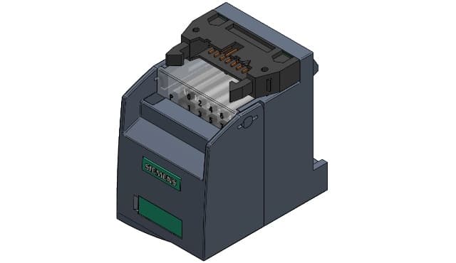Connection module TP1 8 channels u. 2x2 terminals f. Potential supply Type: Push-in terminal with LED - Image 3