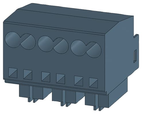 Main circuit terminals Inclusion and connection Main circuit: Spring-type terminal - Image 3