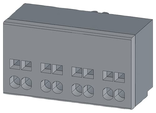 Auxiliary switch 2 NC contacts Connection control circuit: Spring-type terminal - Image 3