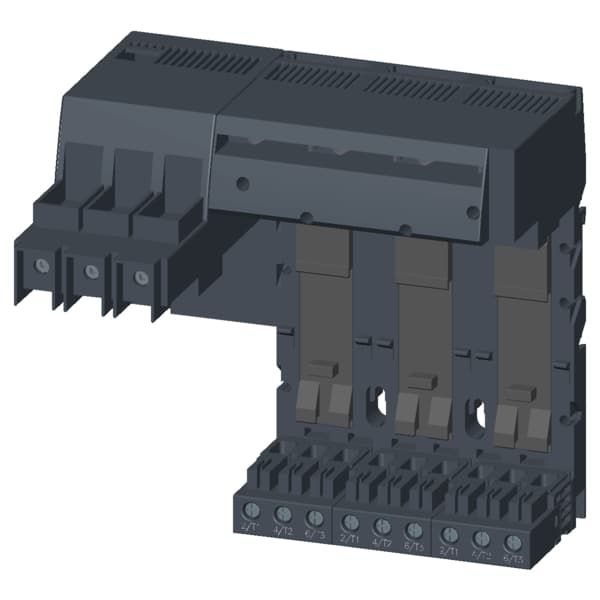 Infeed left Connection main circuit: screw terminal 3 slots for compact load feeders Connection terminal maximum 50 mm2 / 70 mm2 - Image 4