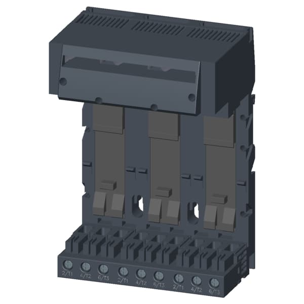 Triple extension block Connection main circuit: screw terminal 3 slots for compact load feeders - Image 4