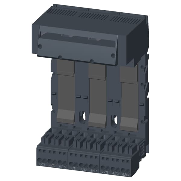 Triple extension block Connection main circuit: Spring-type terminal 3 slots for compact load feeders - Image 4