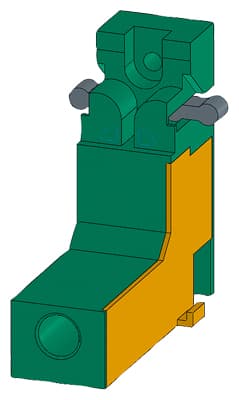 PE infeed Connection main circuit: screw terminal Connection terminal maximum 25 mm2 / 35 mm2 - Image 3