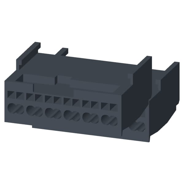 Control circuit terminals 3RA62 spring-type connection system 2 terminals per pack - Image 4