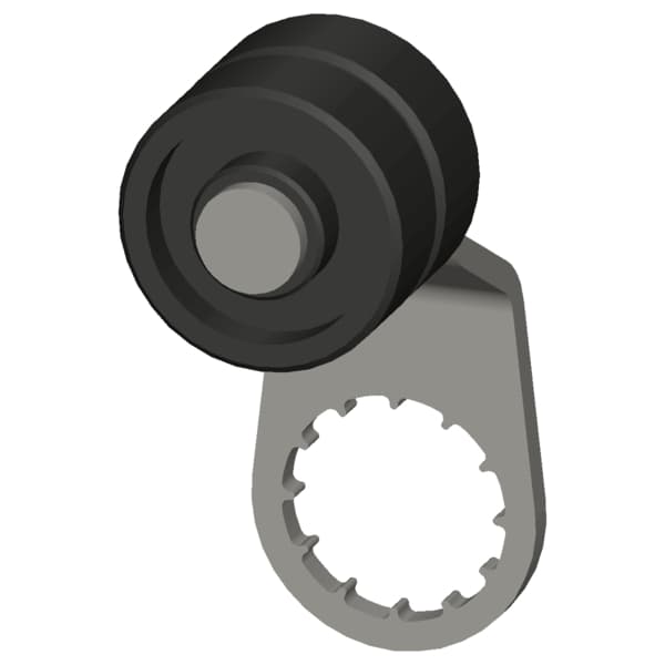 twist lever for position switch 3SE51 metal lever 27 mm long - Image 3