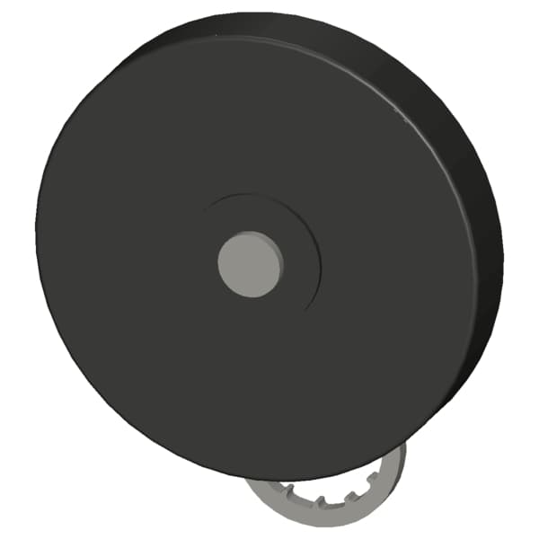 twist lever for position switch 3SE51 metal lever 27 mm long - Image 3