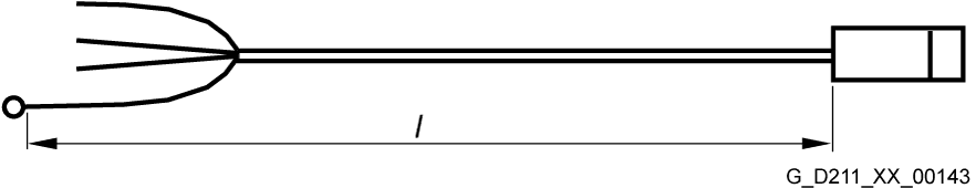 Signal cable pre-assembled for absolute value encoder SSI and EnDat 5V DC - Image 2