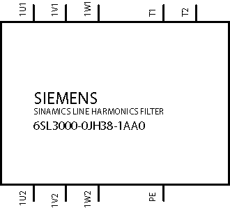 SINAMICS Line harmonics filter Input 500-600V 3AC - Image 2