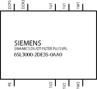 SINAMICS DU/DT filter plus Voltage peak limiter for Power Module/Motor Module 250kW - Image 2