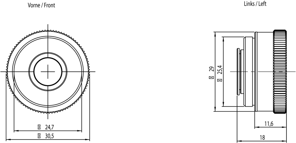 Focal length doubler 17.9 mm Length - Image 2