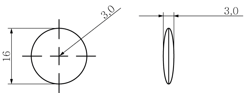 transponder MDS D160 for RF200/RF300 ISO/MOBY D heat-resistant up to +175 °C ISO 15693 chip type - Image 2