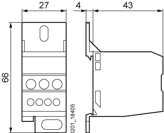 distribution block 1-pole - Image 2