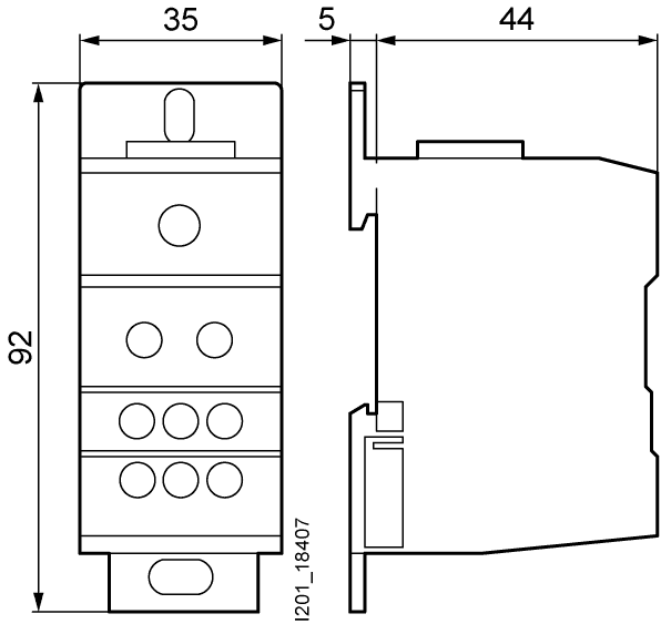 distribution block 1-pole - Image 2