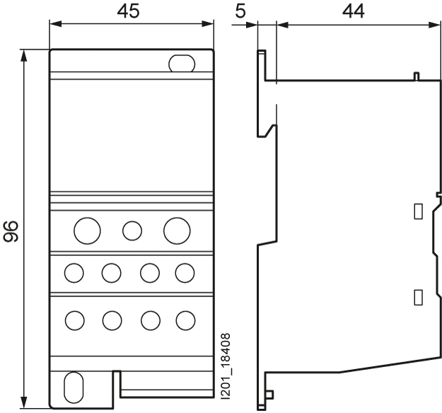 distribution block 1-pole - Image 2
