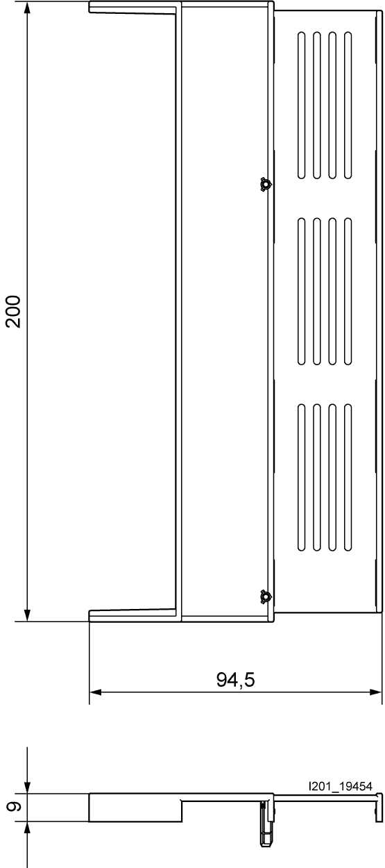 spacer for D0 switch disconnector by Siemens