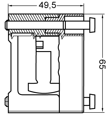 N/PE busbar support F R flat copper profiles for 5/10 mm busbars - Image 2