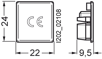 End cap 2 and 3-phase for pin busbars according to UL 508 - Image 2