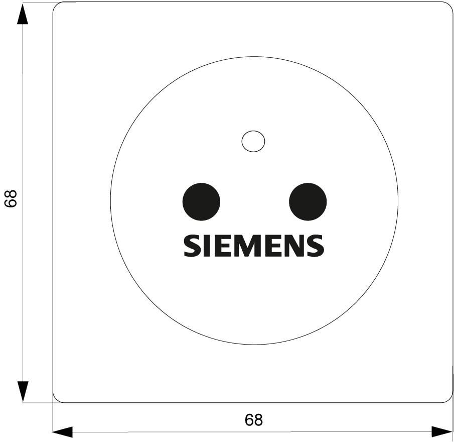 DELTA style platinum metallic SCHUKO - Image 2