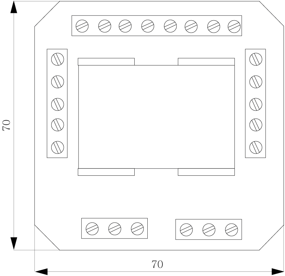 DELTA shutter controller FM isolating relay 2-fold with individual controller 230 V AC - Image 2