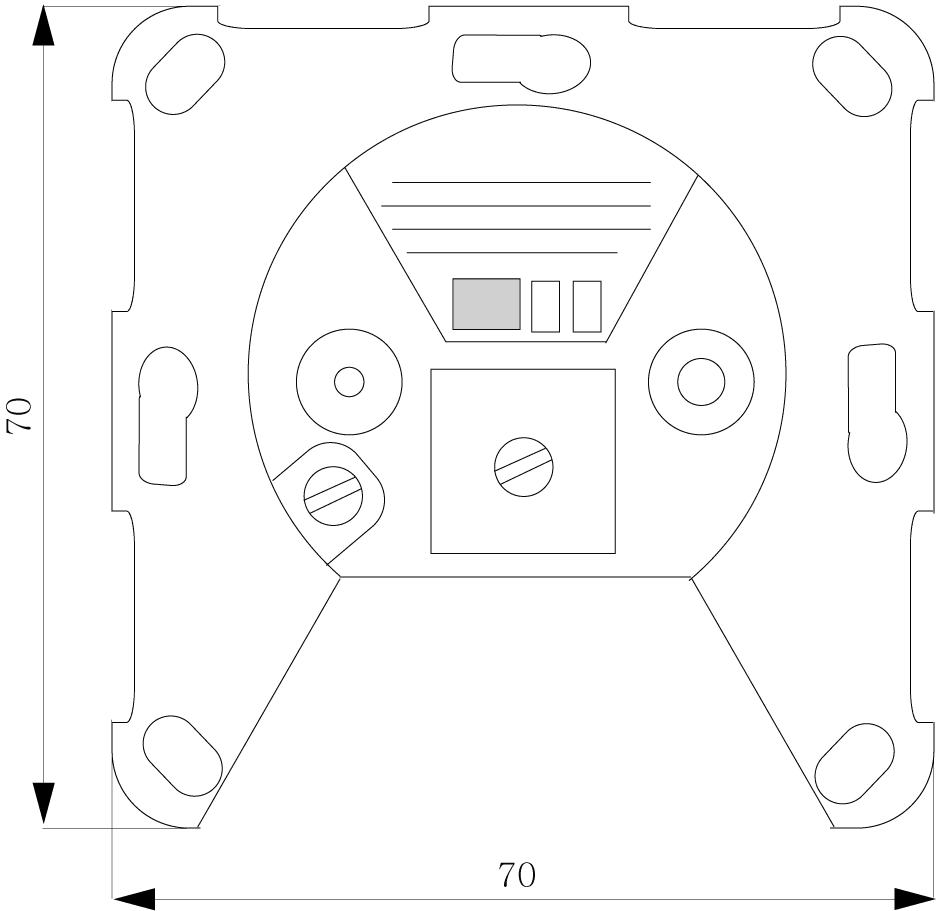 DELTA device insert Antenna spur line socket also for broadband - Image 2