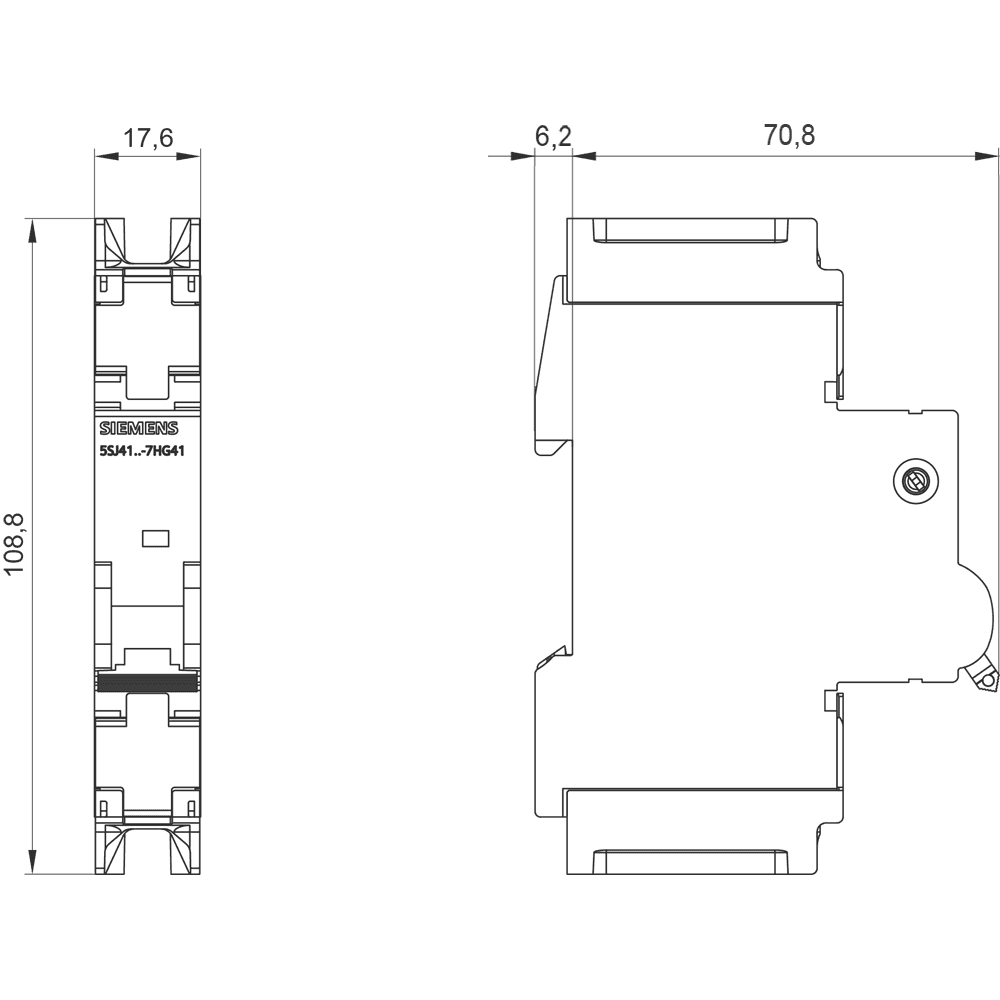 Miniature circuit breaker 240 V 14kA - Image 2