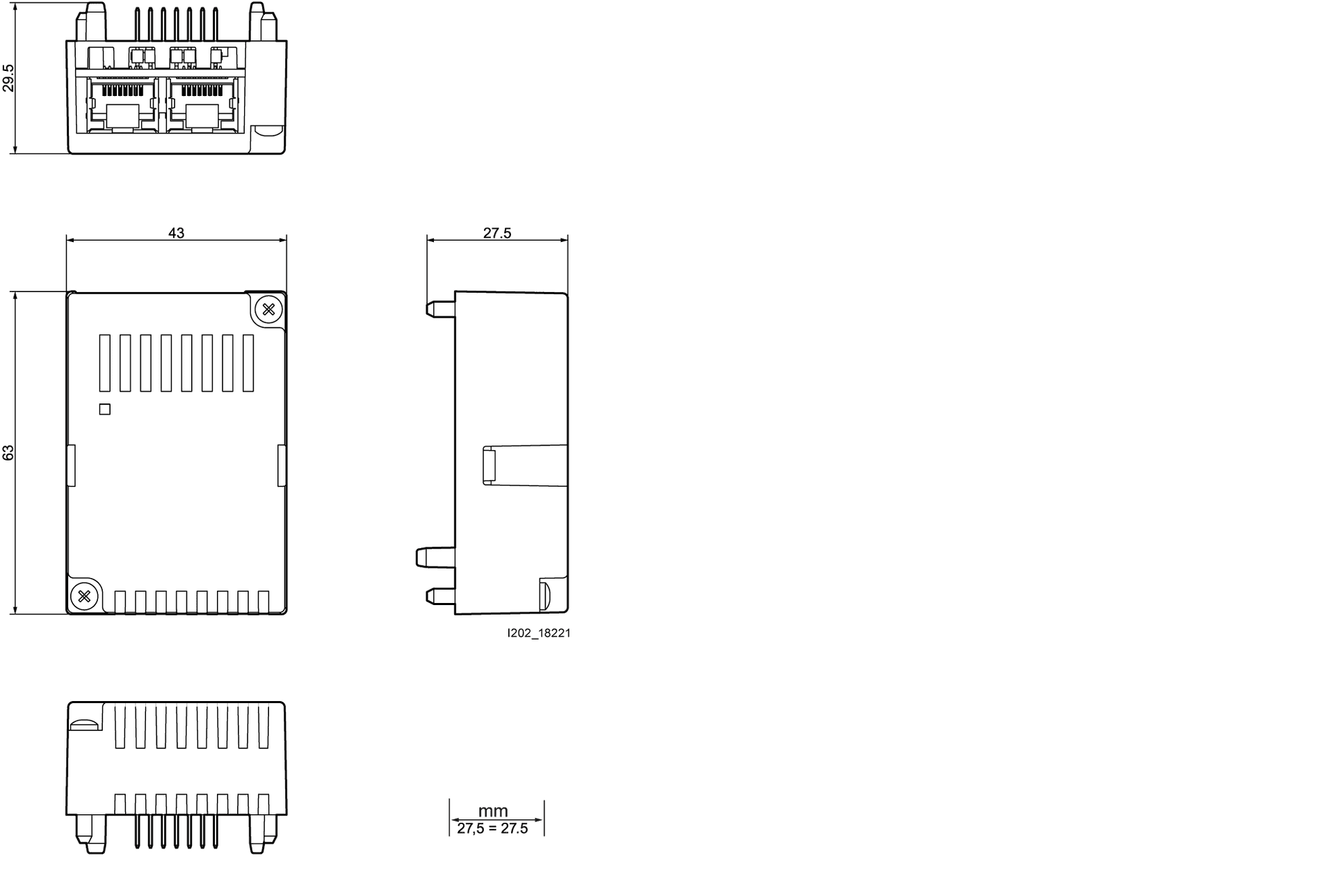 expansion module Switched Ethernet PROFINET V3 - Image 2