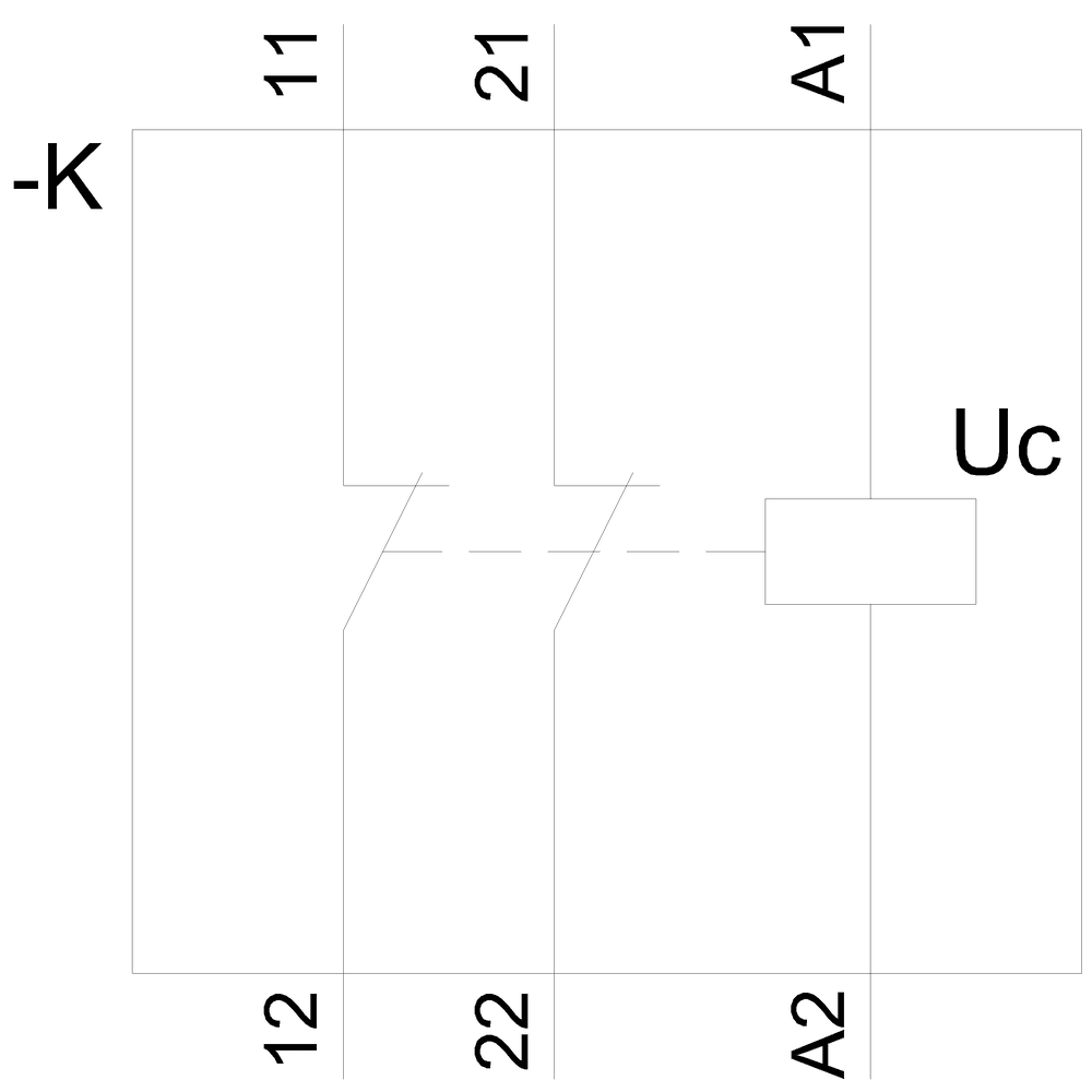 insta contactor with 2 NC contacts for 230 V AC - Image 4