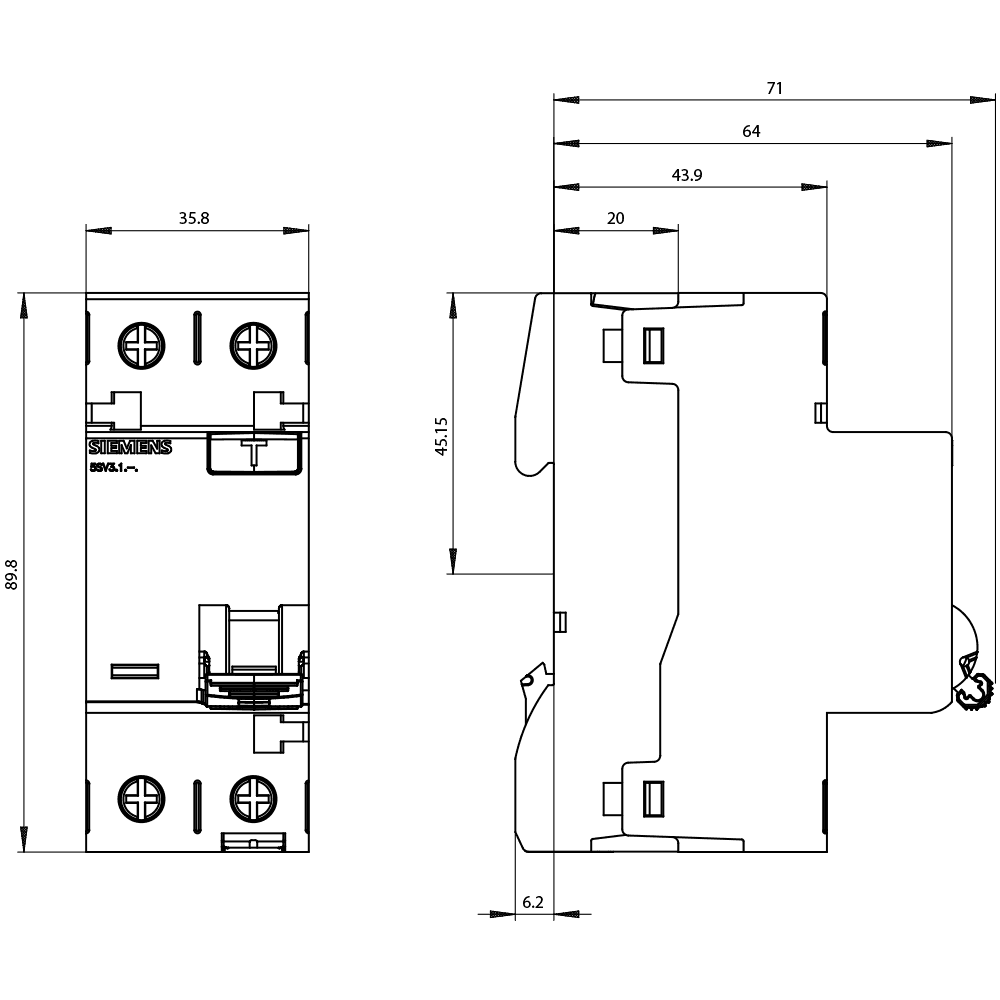 Residual current operated circuit breaker - Image 2