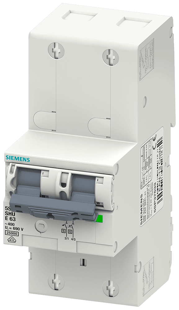Main miniature circuit breaker (SHU) by Siemens