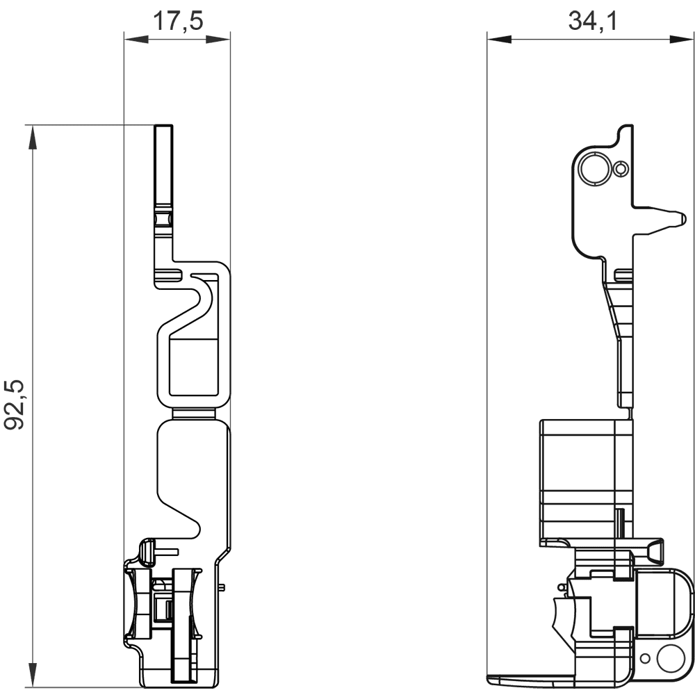 handle locking devices for miniature circuit breaker for 5SY (not for 5SY17...) 5SP - Image 2