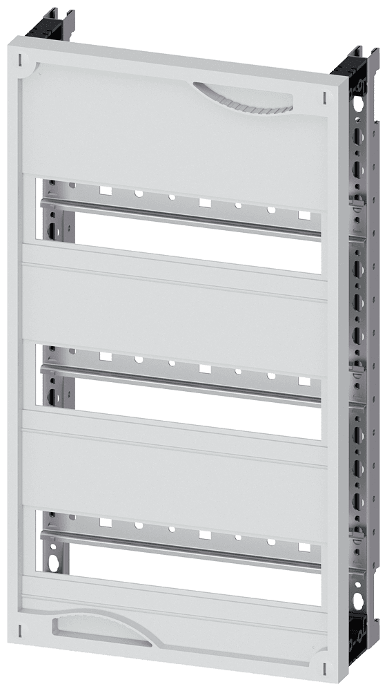 ALPHA 400 DIN quick assembly kit for modular installation devices tier spacing 125 mm with N/PE bar by Siemens