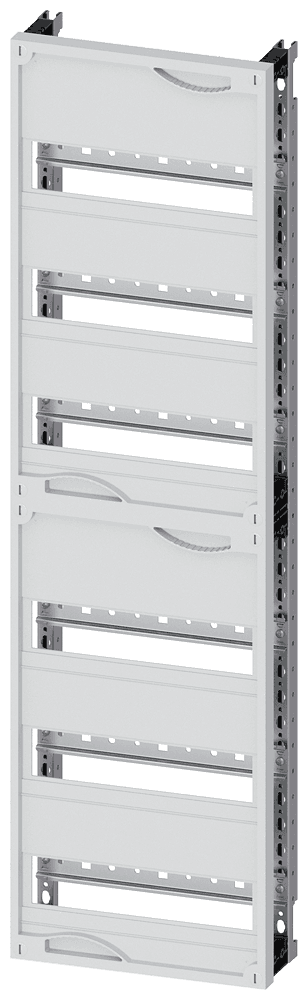 ALPHA 400 DIN quick assembly kit for modular installation devices tier spacing 125 mm with N/PE bar by Siemens