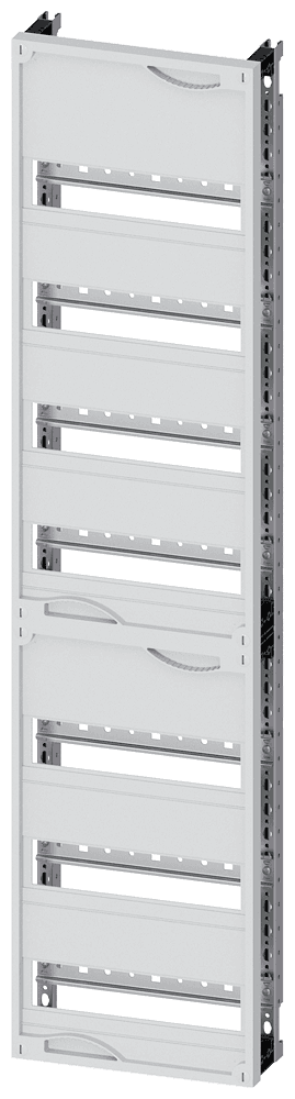 ALPHA 400 DIN quick assembly kit for modular installation devices tier spacing 125 mm with N/PE bar by Siemens