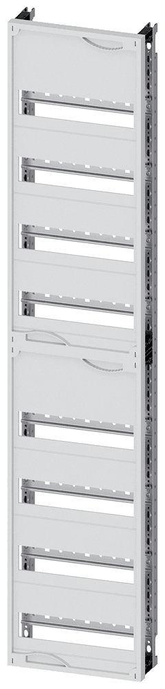 ALPHA 400 DIN quick assembly kit for modular installation devices tier spacing 125 mm with N/PE bar by Siemens