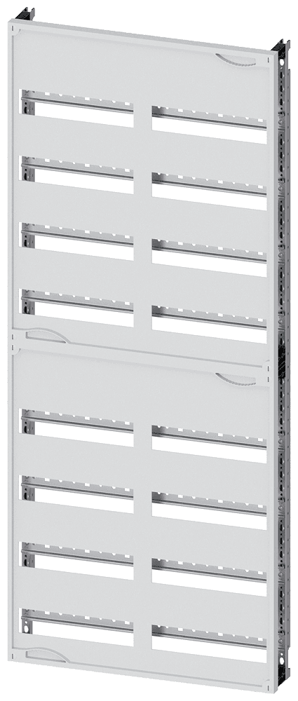 ALPHA 400 DIN quick assembly kit for modular installation devices tier spacing 125 mm with N/PE bar by Siemens