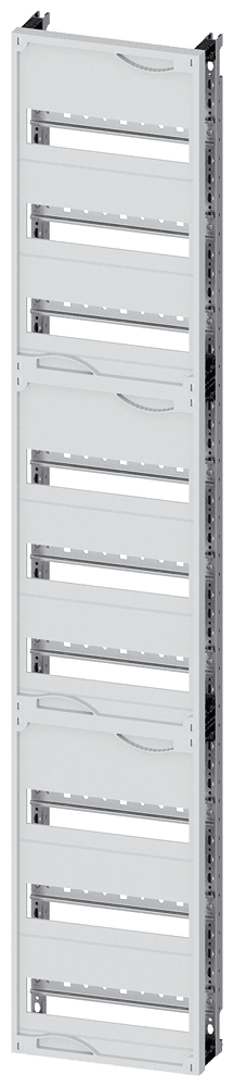 ALPHA 400 DIN quick assembly kit for modular installation devices tier spacing 125 mm with N/PE bar by Siemens