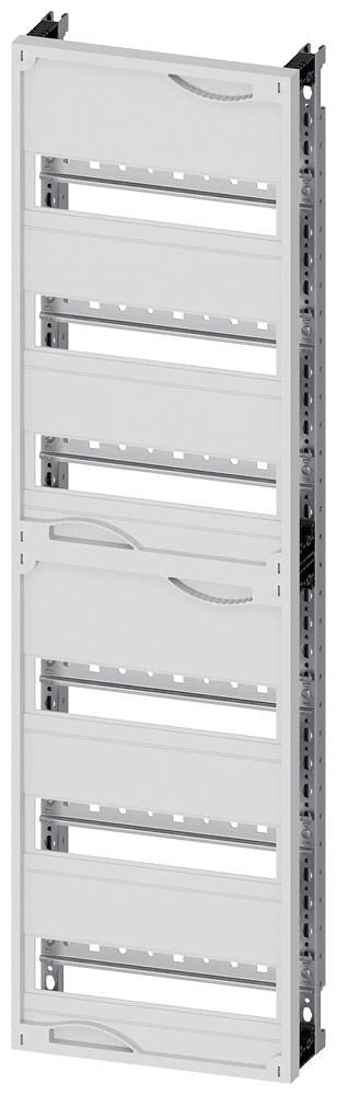 ALPHA 400 DIN quick assembly kit for modular installation devices tier spacing 125 mm 2 units N/PE-plug-in terminal H=900 by Siemens
