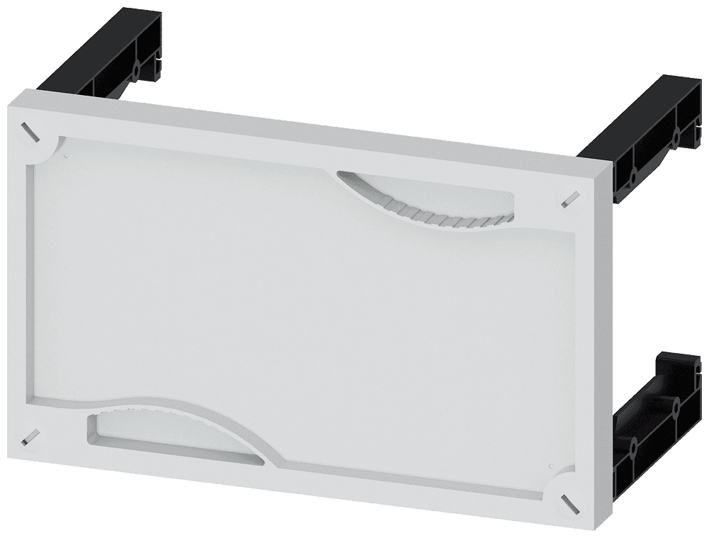 ALPHA 400/630/1250 DIN assembly kit front cover for unequipped panel H = 150 mm by Siemens