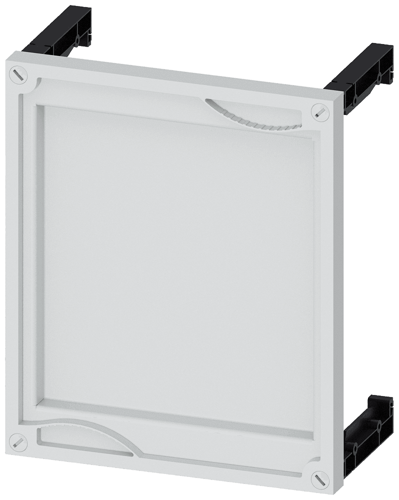 ALPHA 400/630 DIN assembly kit front cover for unequipped panel 40 mm deep-drawn H = 300 mm by Siemens