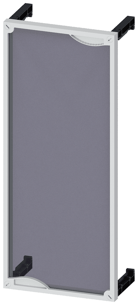 ALPHA 400/630/1250 DIN assembly kit front cover for unequipped panel transparent H = 600 mm by Siemens