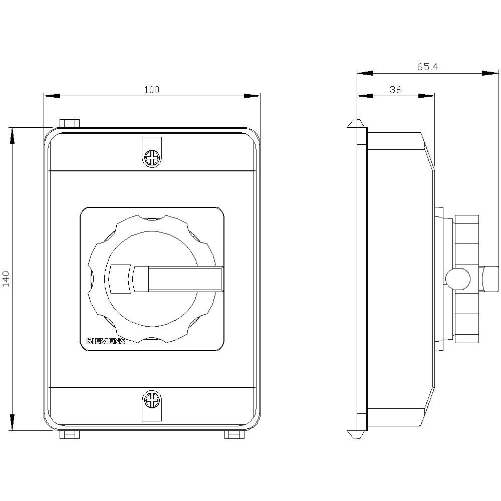 set rotary operating mechanism - Image 2