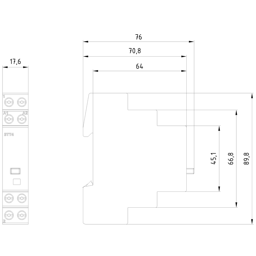 Remote control switch with 1 NO contact - Image 2
