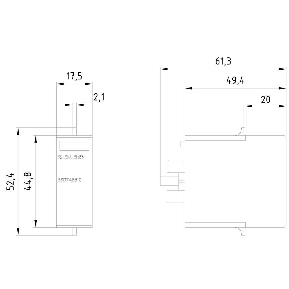 plug connector type 2 N-PE requirement class C - Image 2