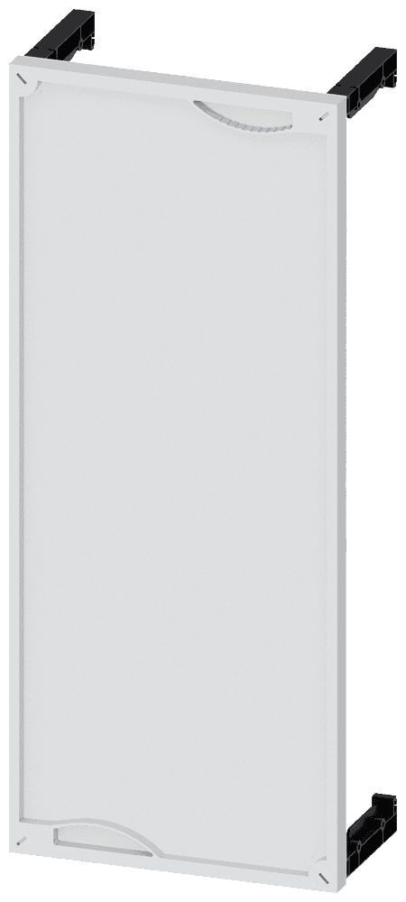 ALPHA 160 DIN assembly kit mounting plate section cover closed H = 600 mm by Siemens