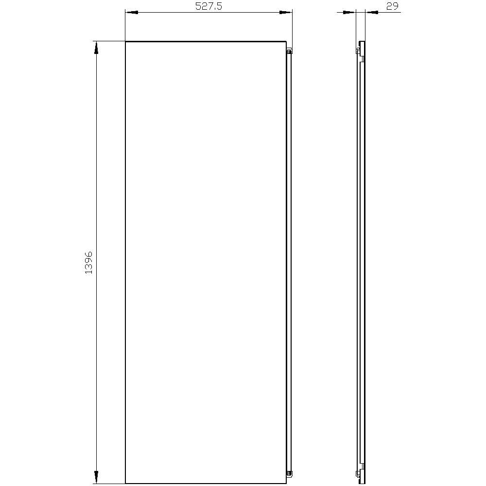 ALPHA 400 DIN spare part door - Image 2