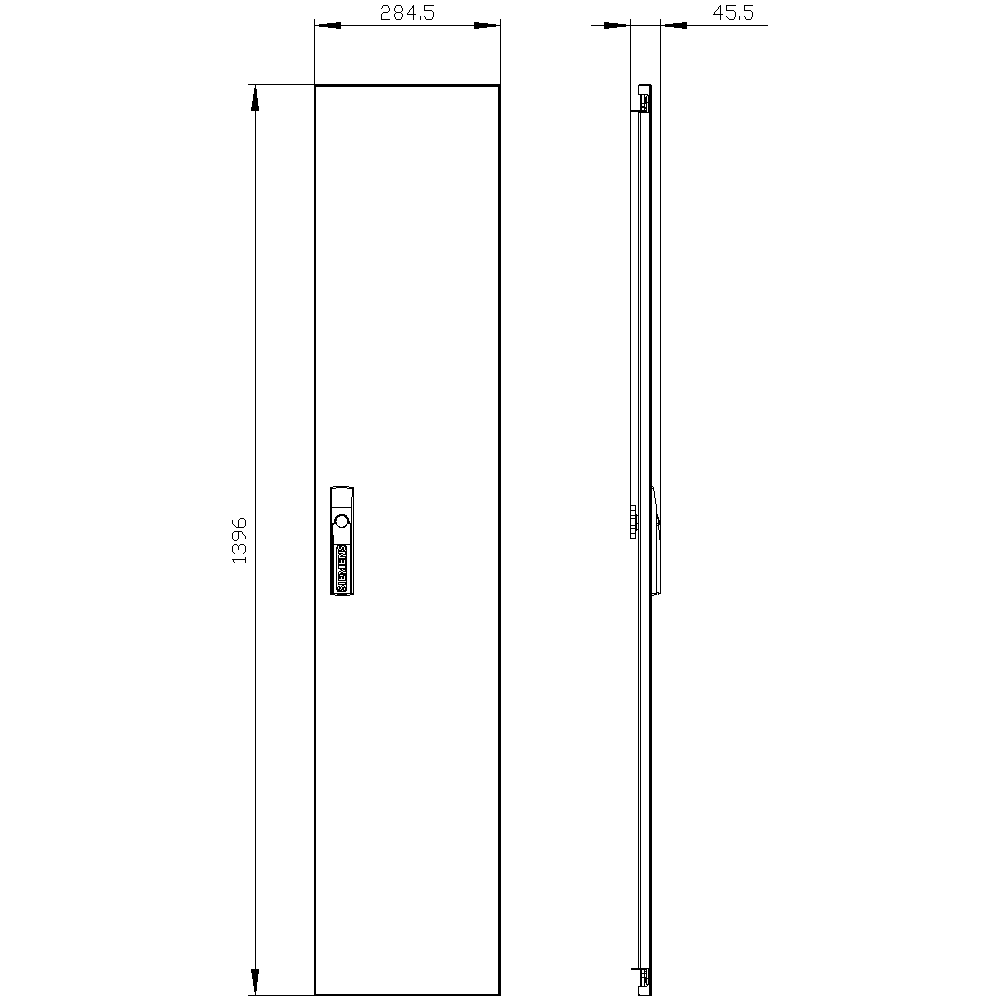 ALPHA 400 DIN spare part door - Image 2