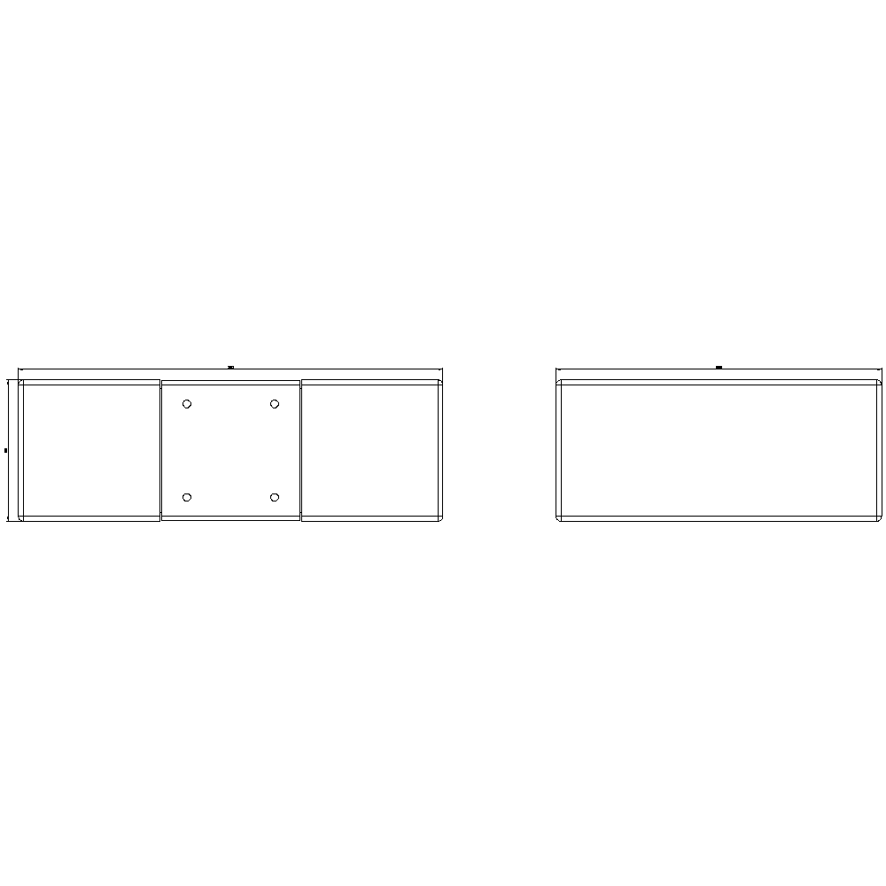 ALPHA 630 DIN base H = 100 mm - Image 2