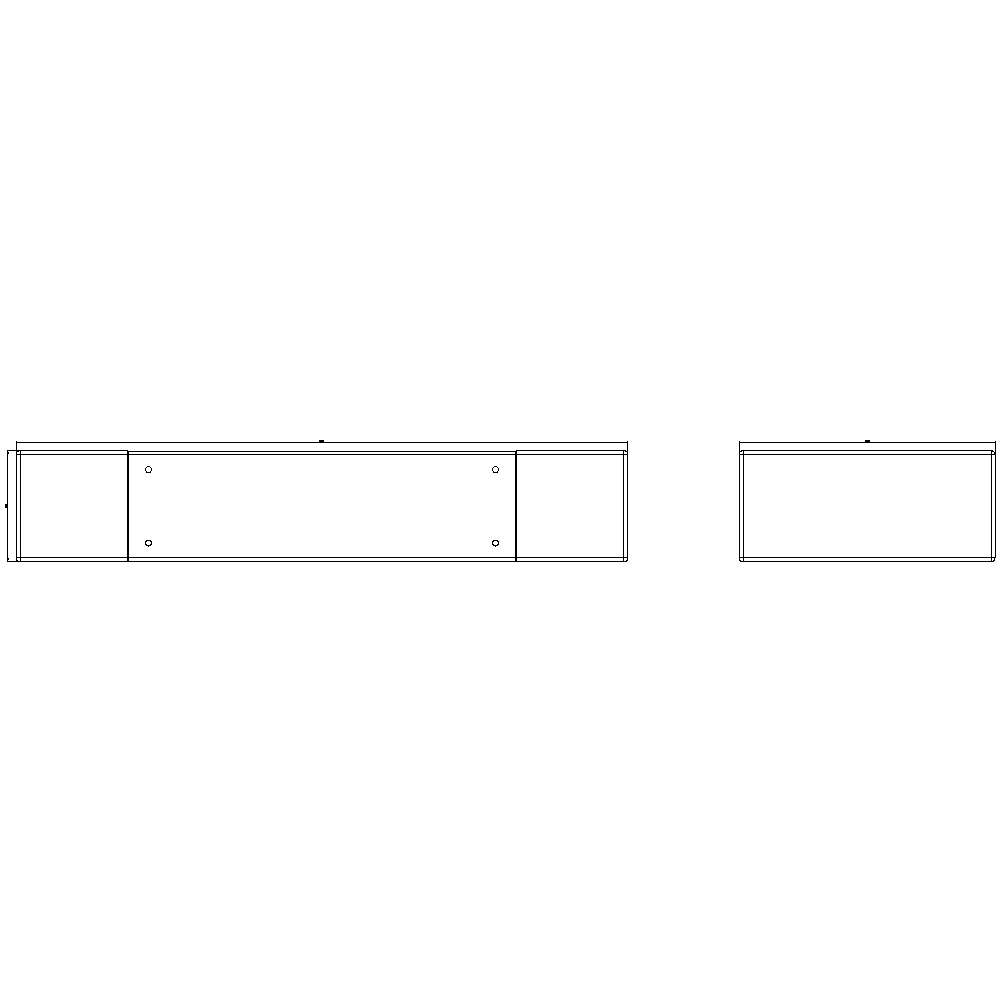 ALPHA 630 DIN base H = 100 mm - Image 2