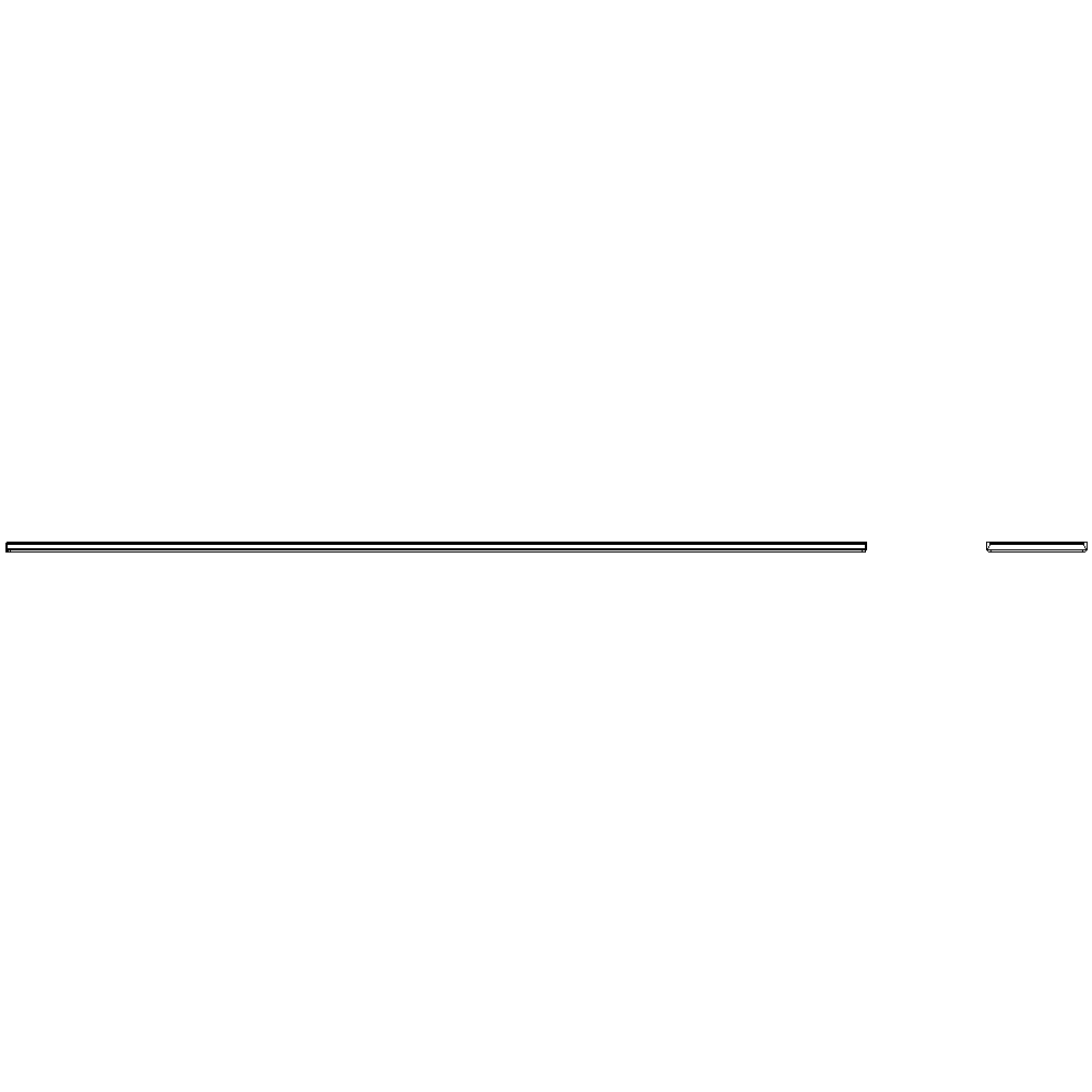 ALPHA 630 DIN side panels for cabinet depth 250 mm and 320 mm 2 units (1x right - Image 2